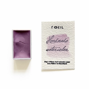 Red Ruby (Limited Watercolor) - Artist Grade Handmade Honey Based Watercolor Paint Full Pan 3.2Ml musthave flat