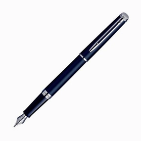 Waterman Hemisphere Matte Black & Chrome Fountain Pen new wrapped