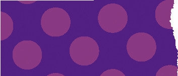 expandable Purple Dots Japanese Washi Tape ? Basic Mast Masking Tape