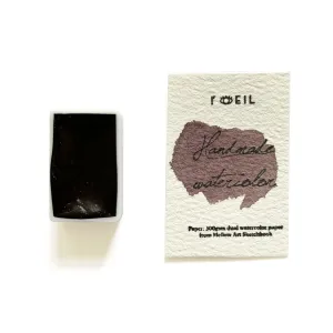 classic everyday Purpurite (Mineral) - Artist Grade Handmade Honey Based Watercolor Paint Full Pan 3.2Ml