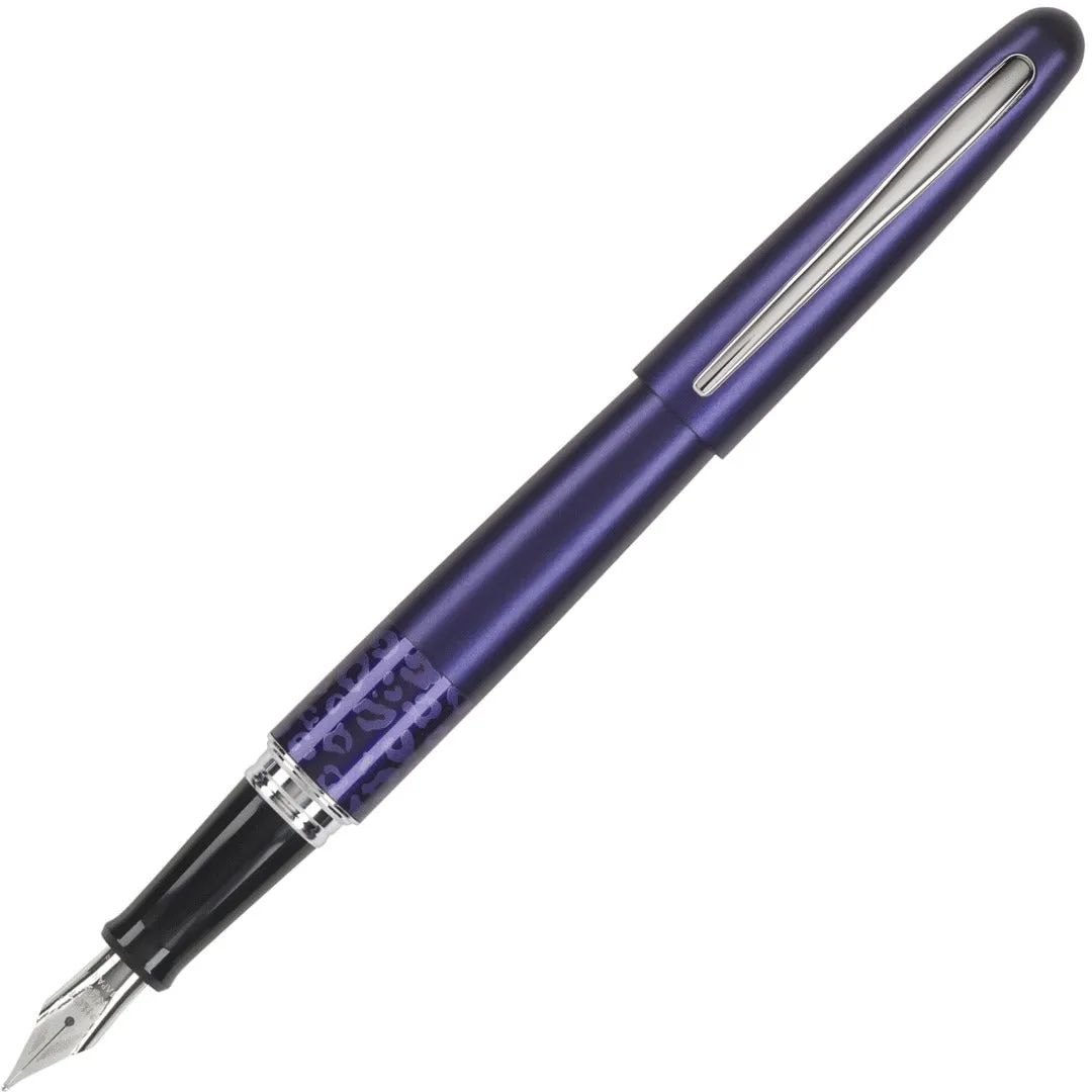 Pilot Metropolitan Leopard Fountain Pen glass everyday