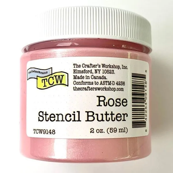 Stencil Butter - Rose stackable