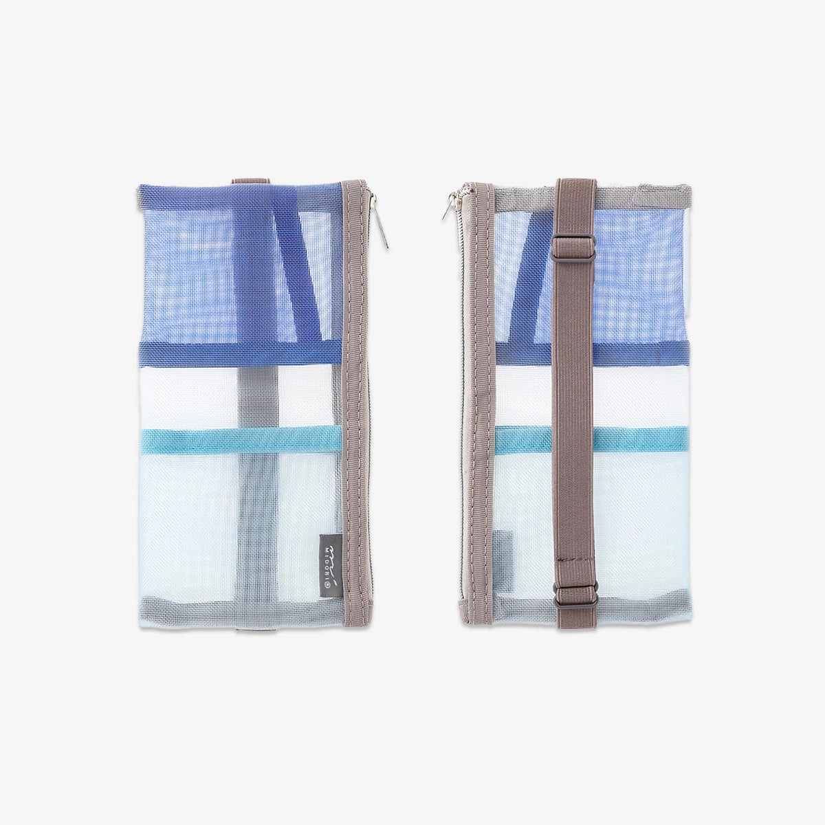 Book Band Pen Case // Mesh Blue everyday