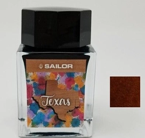 resin Bottled Ink Sailor U.S. States - Texas