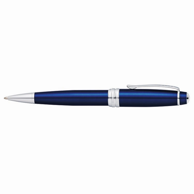 single Cross Bailey Blue Lacquer Ballpoint Pen