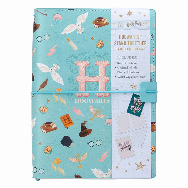 shockproof Harry Potter: Hogwarts Stand Together Traveler'S Notebook Set