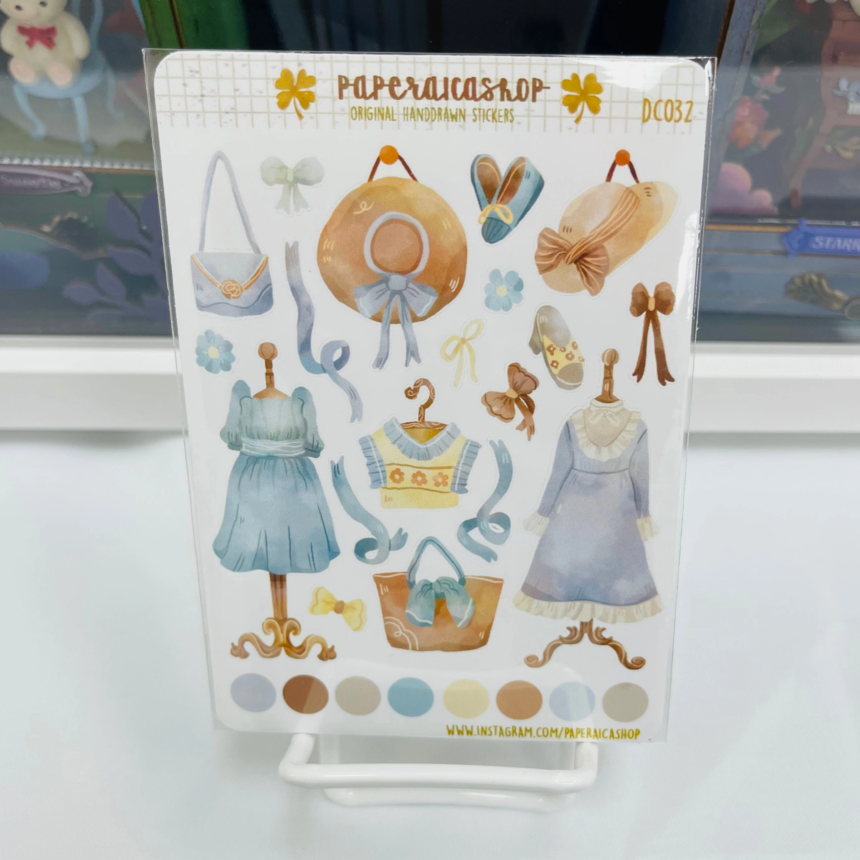 Paperaicashop Dolly Spring Planner Sticker trendy