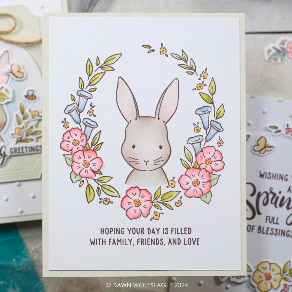 Storybook Spring - 6X8 Stamp Set bamboo