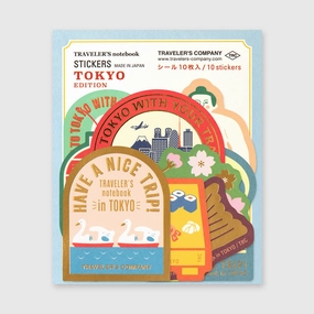 Traveler'S Notebook Tokyo Edition Sticker Set limited
