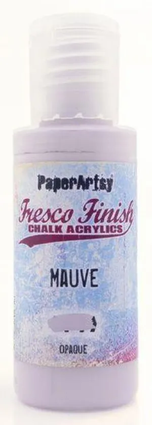 Acrylic Paint - Fresco Finish -Mauve economical organic