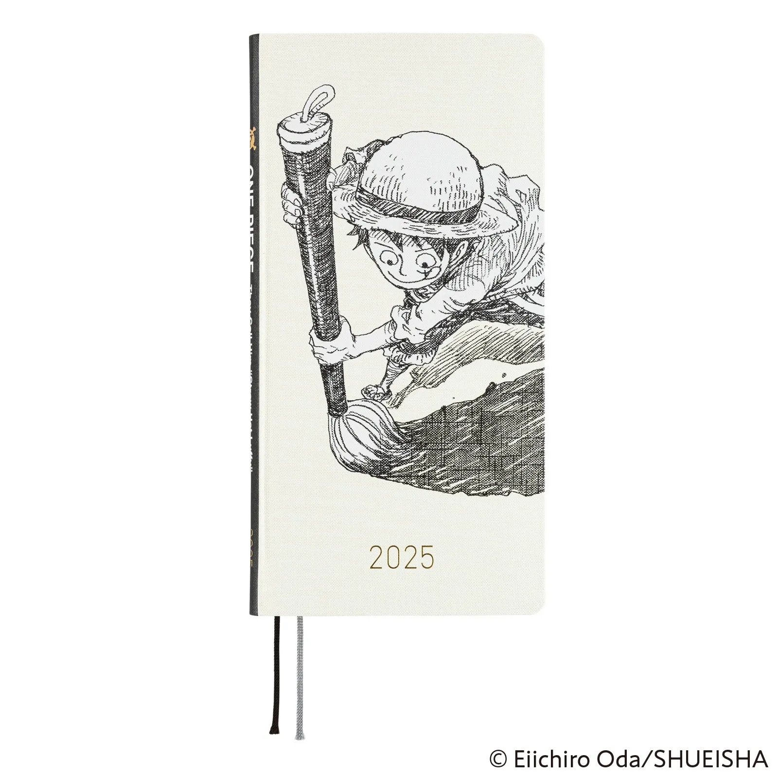 Hobonichi Techo Weeks - One Piece Magazine: Straw Hat Luffy (Ivory) gift