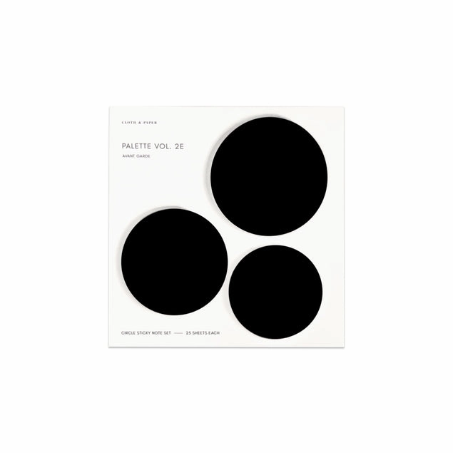maxi Circle Sticky Note Set -  Avant Garde Vol 2E