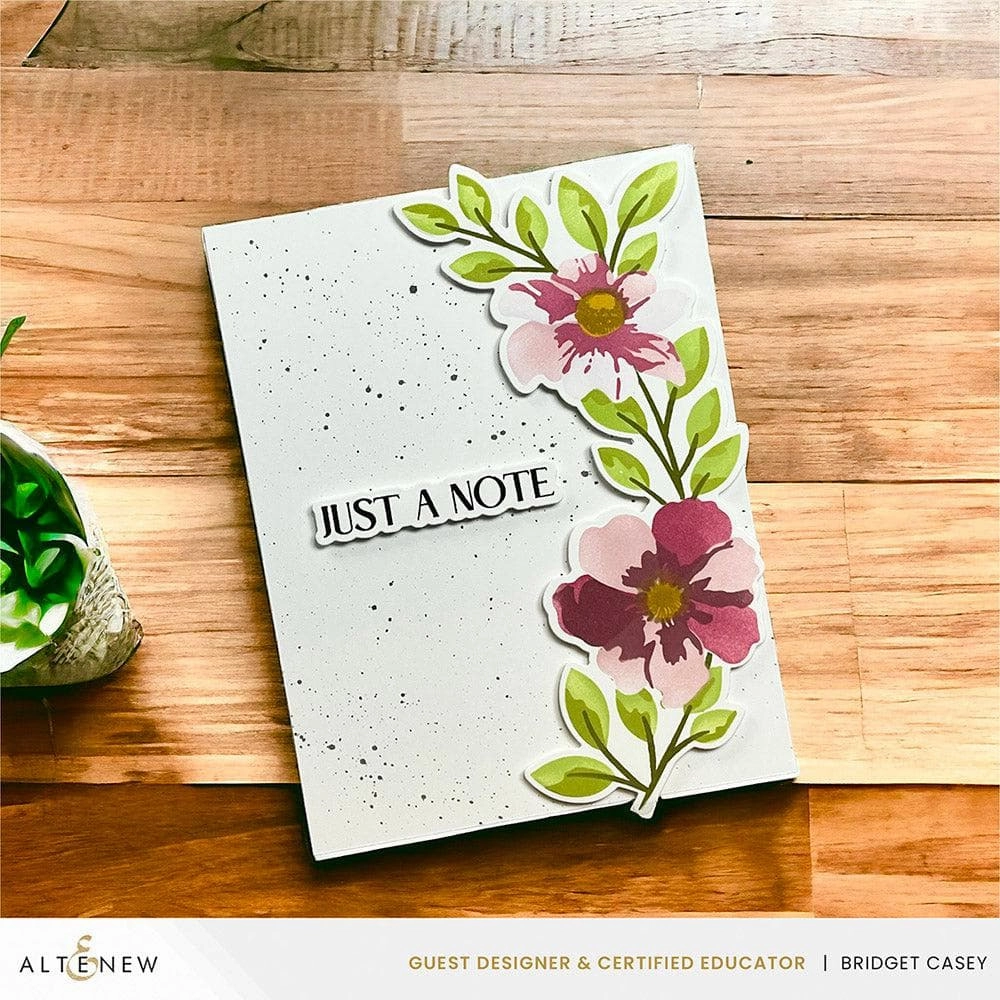 quality musthave Dynamic Duo: Painted Blossoms Add-On Die Set