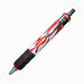 Michael'S Fat Boy Chopper Red Gel Rollerball leather exclusive