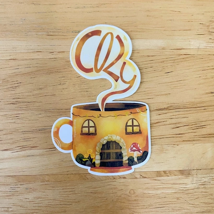 flexible Paperaicashop Cozy Moment Vinyl Sticker