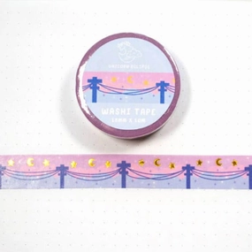 Powerlines Gold Foil Washi Tape classic elegant