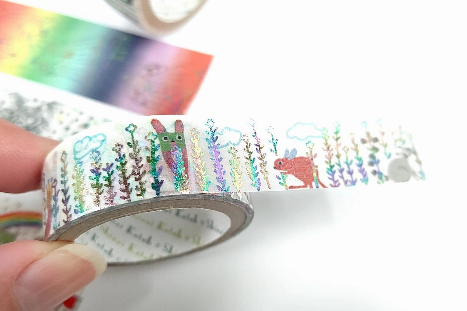 Small Animals Washi Tape Shinzi Katoh Design adjustable gift