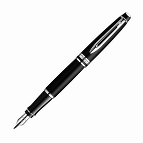 Waterman Expert Matte Black Fountain Pen resilient