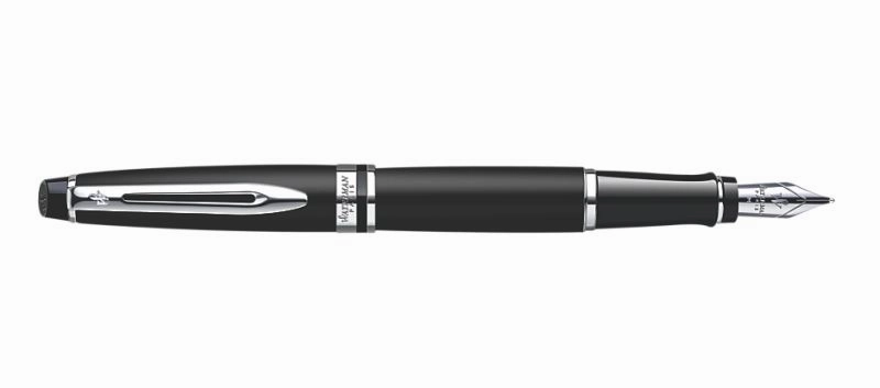 everyday Waterman Expert Matte Black Fountain Pen