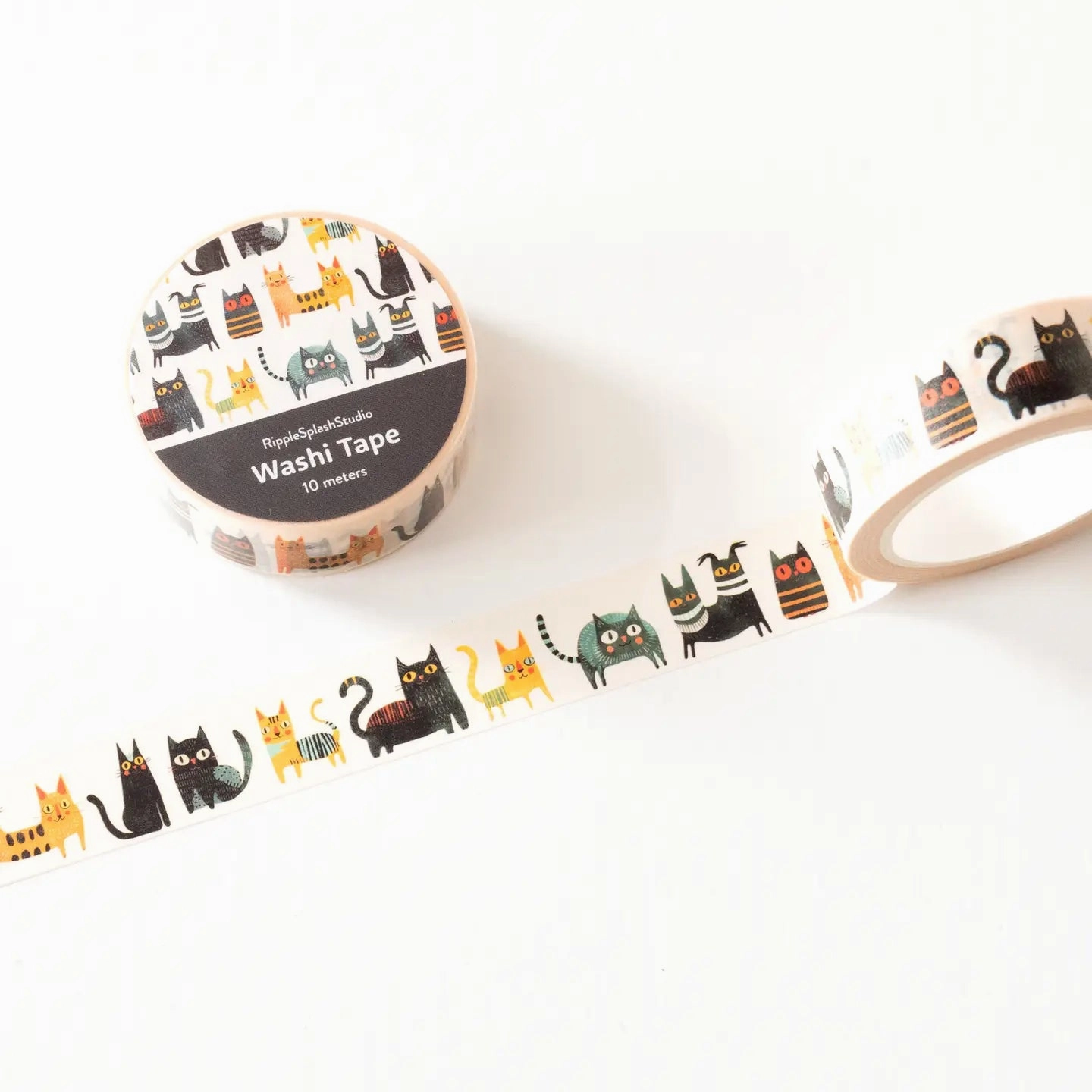 special Quirky Cats Washi Tape