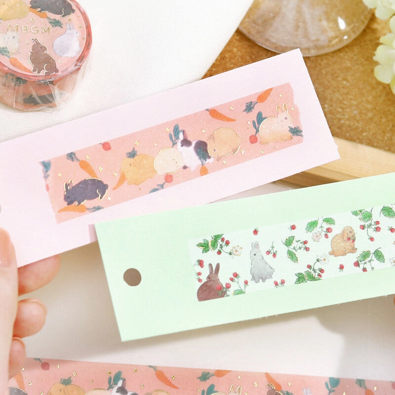 seasonal Rabbit Country Forest Washi Tape