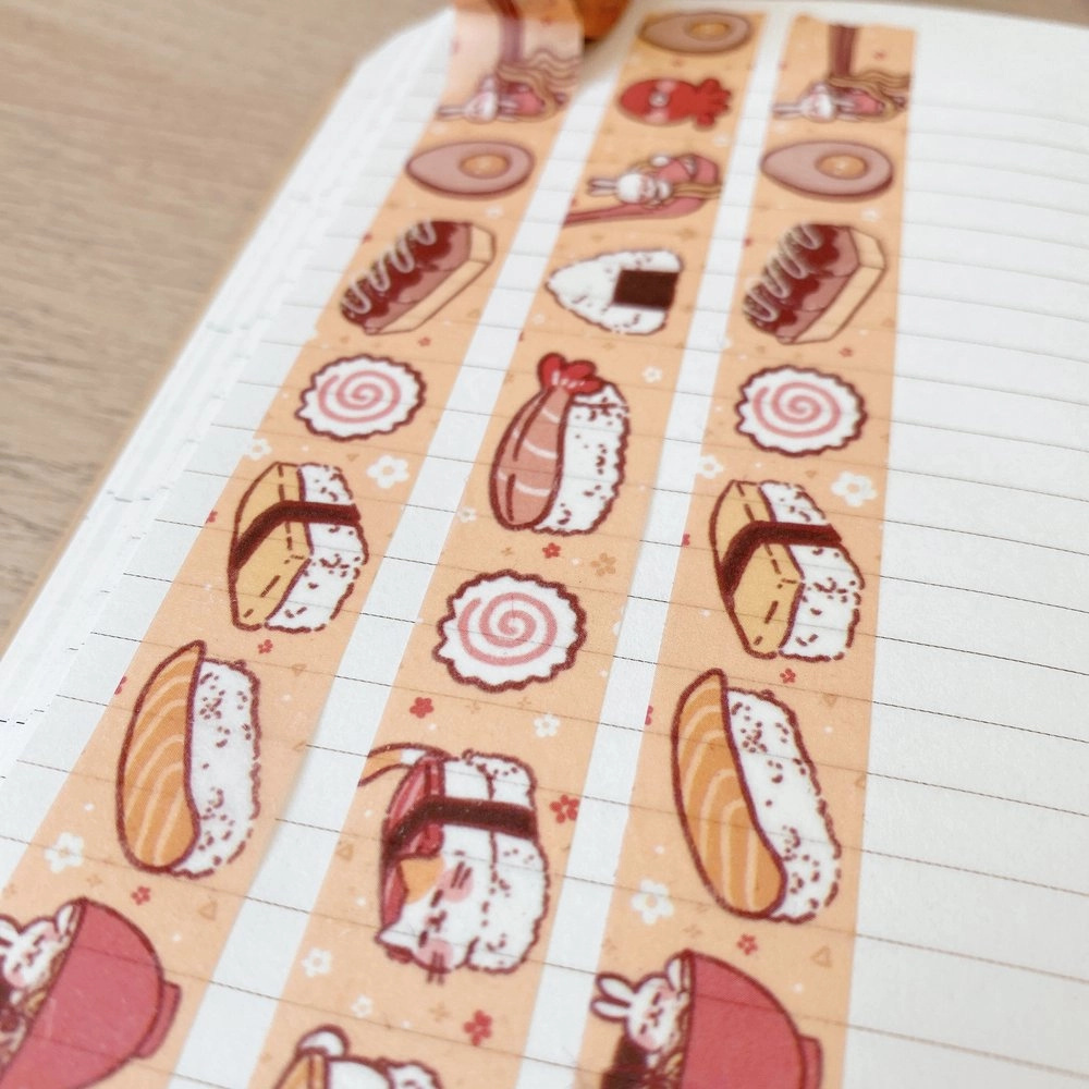 ceramic Rabbits & Sushi Washi Tape