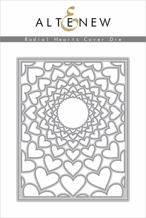 short eco Radial Hearts Cover Die
