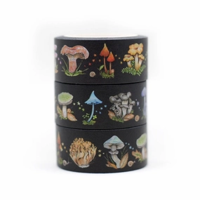 synthetic reliable Rainbow Mushroom Washi Tape