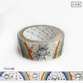 nonslip Rainbow Painter Washi Tape Shinzi Katoh Design