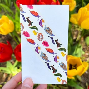 bestselling Rainbow Sea Slugs Washi Tape