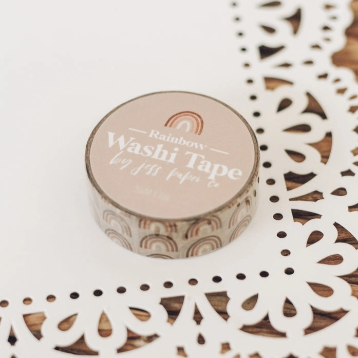 Rainbow Washi Tape narrow pack