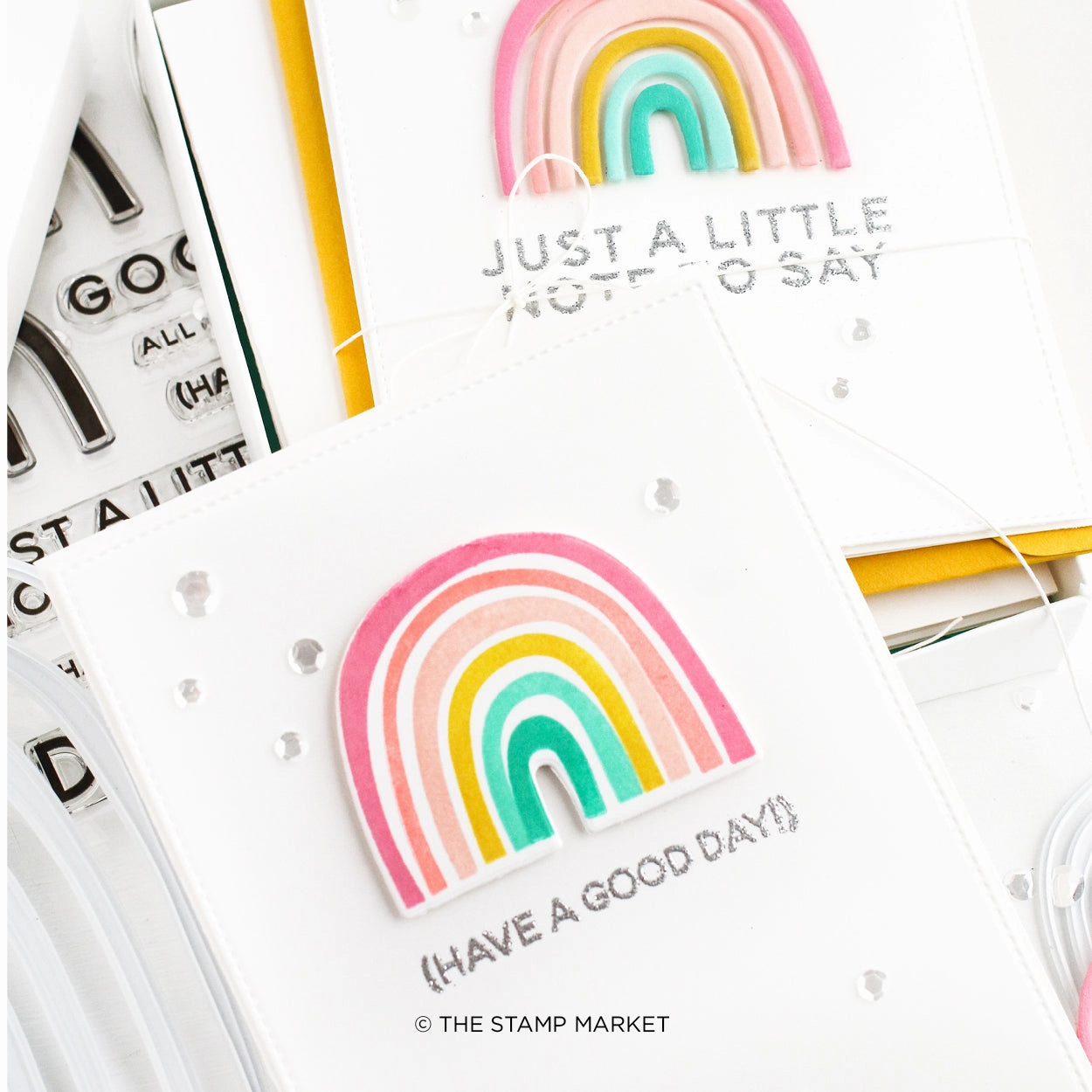 classic resin Rainbows & Greetings