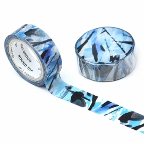 Rainy Day Washi Tape Atelier Noir classic steel