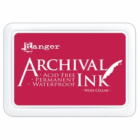 wrapped Ranger Archival Ink Pad - Wine Cellar