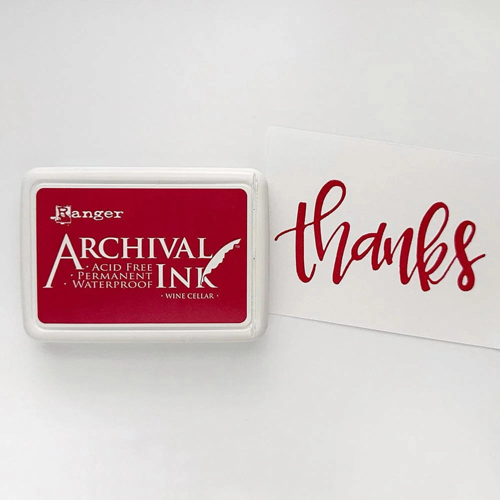 versatile essential Ranger Archival Ink Pad - Wine Cellar