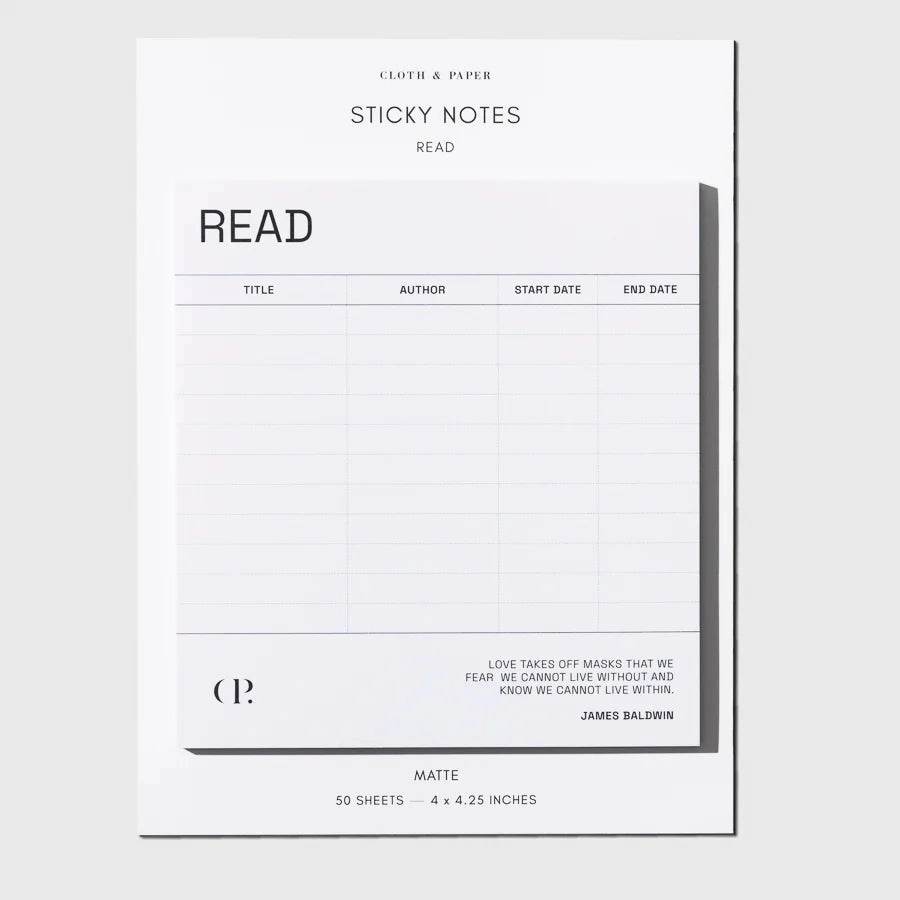 refillable Read Sticky Note