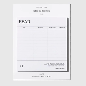 refillable Read Sticky Note