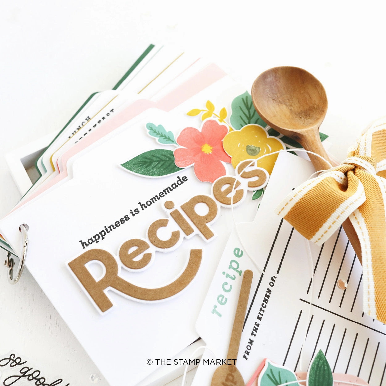 Recipe Card Builder Stamp vegan muted