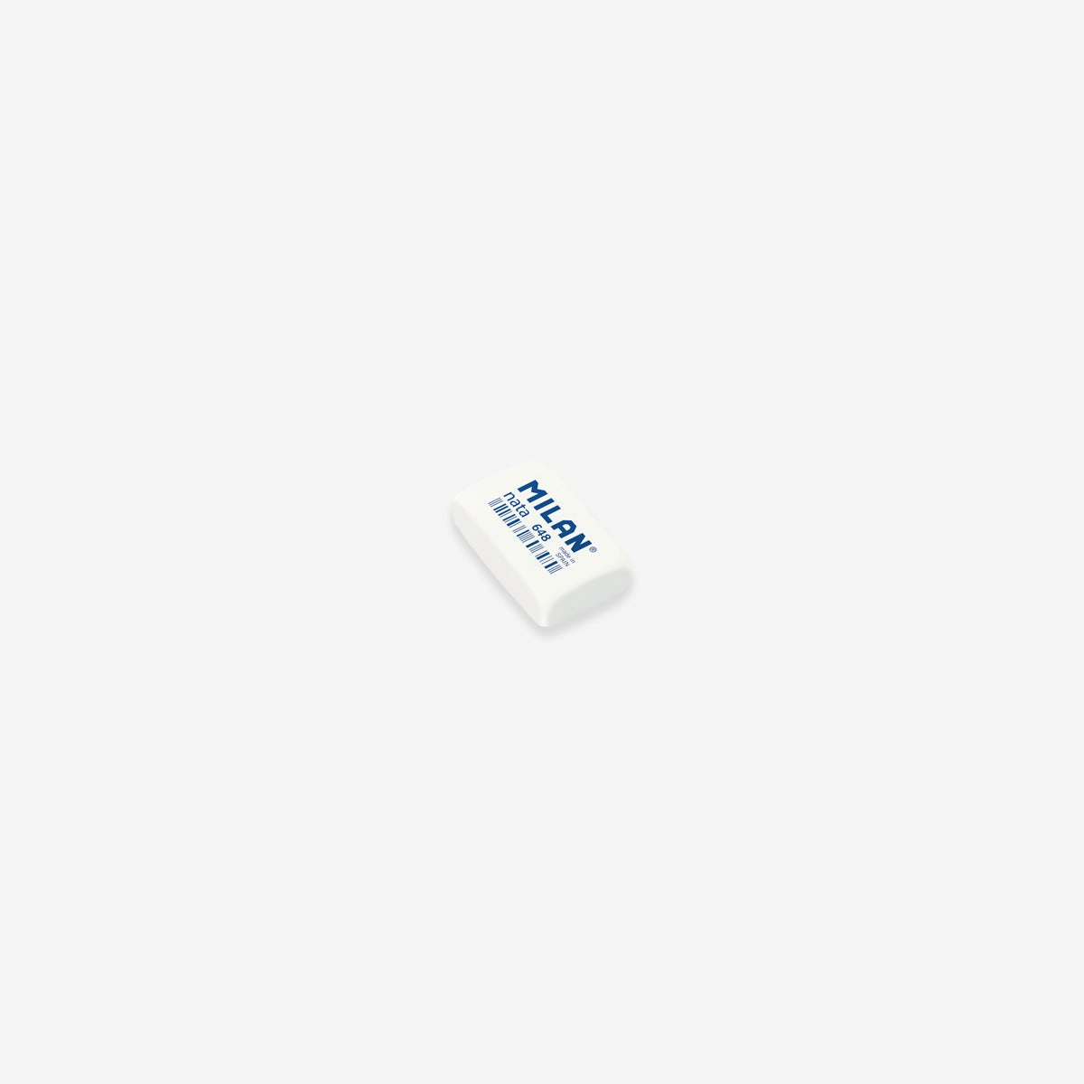 glossy soft Rectangular Nata Eraser 648 // White