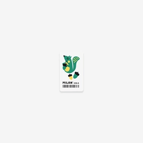 Rectangular Rubber Eraser 436 // Squirrel classic