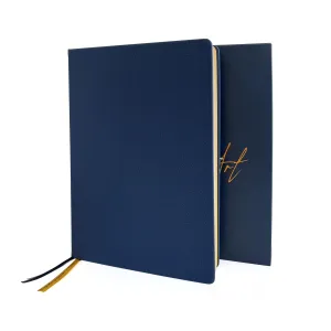 Mellow Art A4 Watercolour Sketchbook - Navy eco wrapped