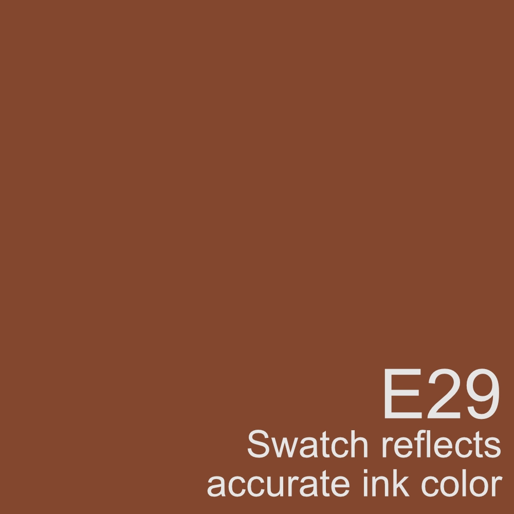 cool Copic Sketch Marker - E29 Burnt Umber