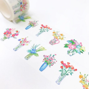 Flower Bouquet Washi Tape robust exclusive