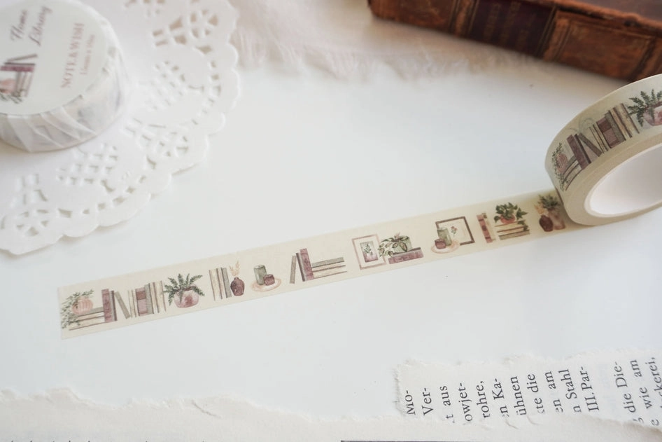 limited Home Library Washi Tape