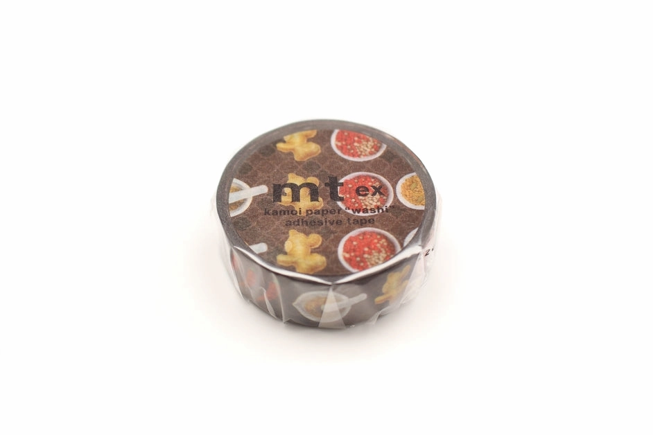 tall Lined Up Spices Washi Tape