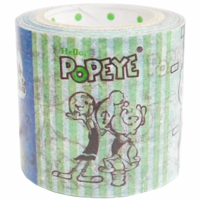 deluxe Popeye Wide Washi Tape Shinzi Katoh Design