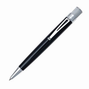 foldable adjustable Retro 1951 Tornado Classic Black Rollerball Pen