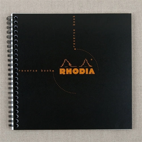 Rhodia Reverse Book- Black basic