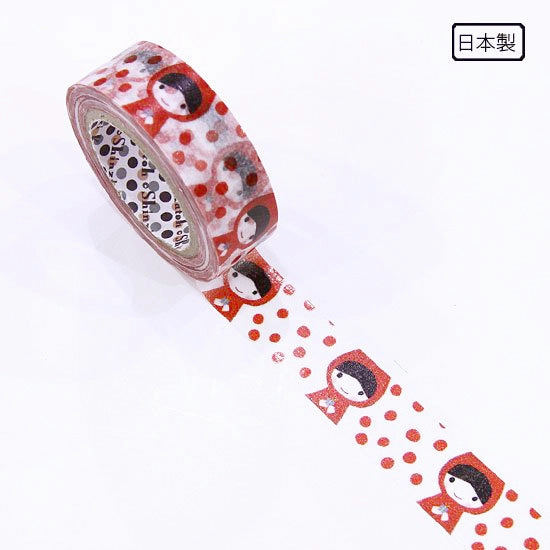 adjustable Red Hood Present Washi Tape ? Shinzi Katoh Design