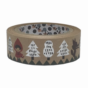 refillable Red Riding Hood In Forest Washi Tape ? Shinzi Katoh Design